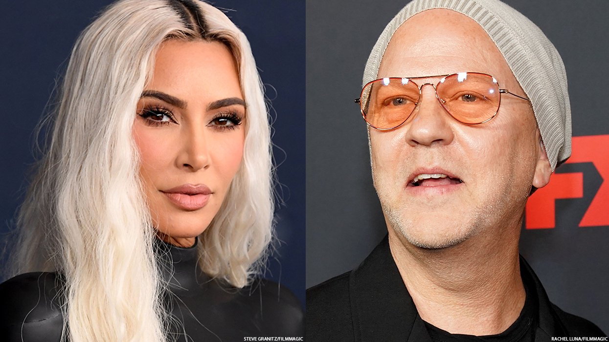 Kim Kardashian and Ryan Murphy