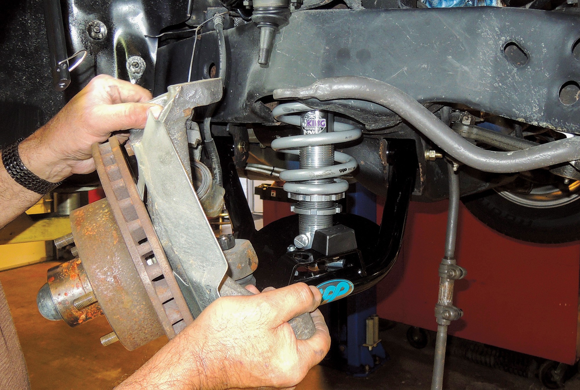 Installing Coil-Over Shocks And Tubular Control Arms Onto A Second-Gen Camaro