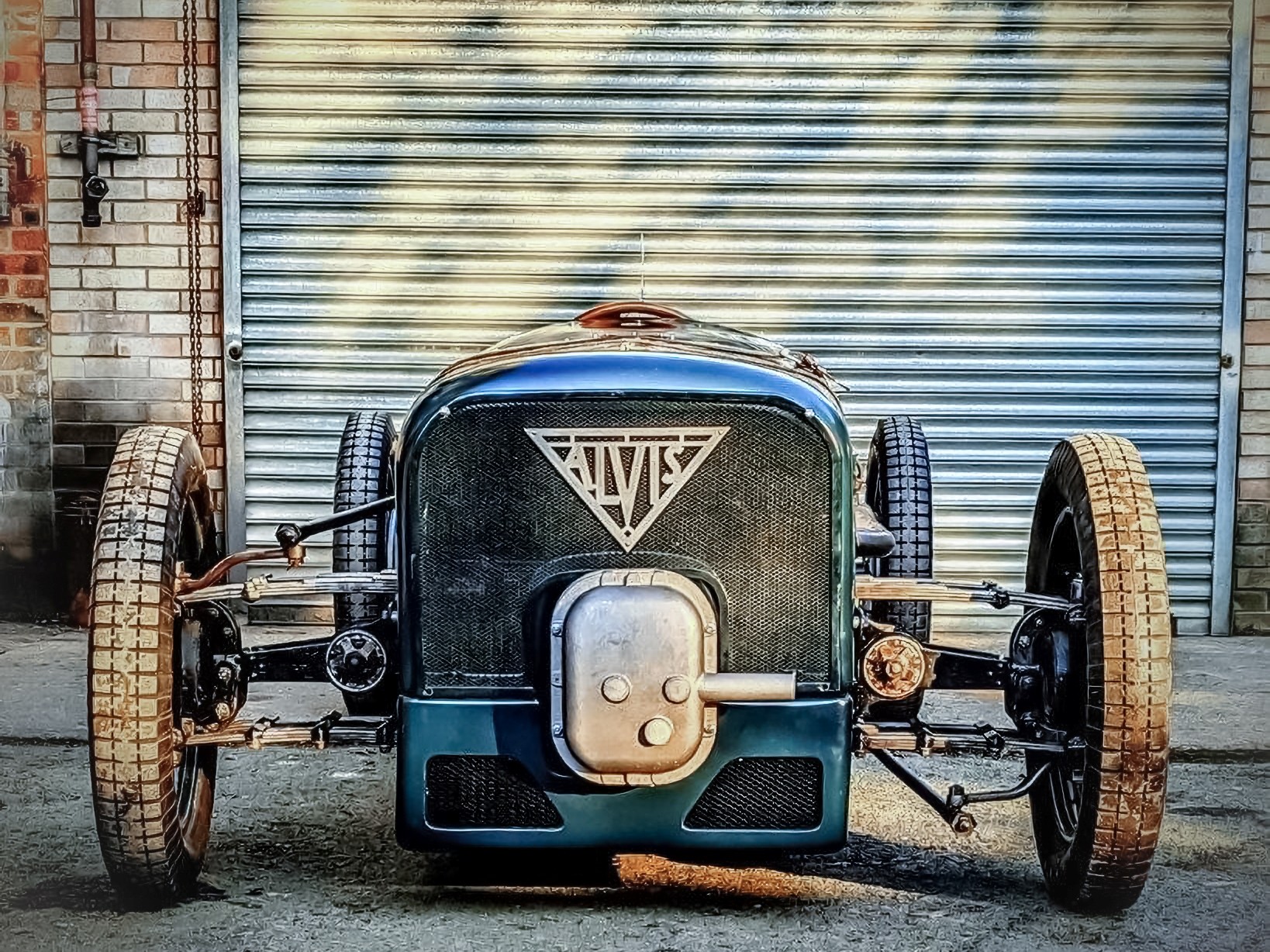 Fifty Years After It Stopped Building Cars, Alvis Restores its Front-Wheel-Drive 1927 Grand Prix Entry