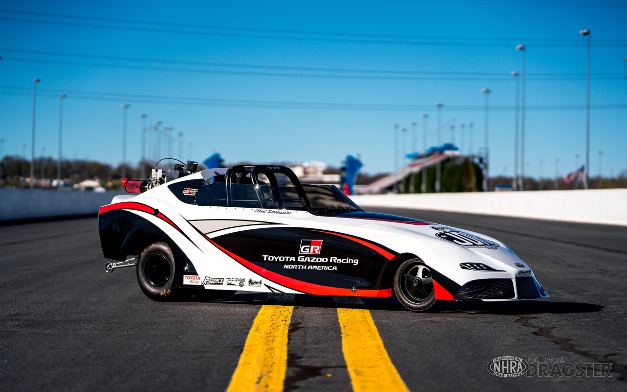 Toyota and Top Fuel Racer Antron Brown Produce a GR Supra Jr. Roadster for the NHRA Jr. Drag Racing League