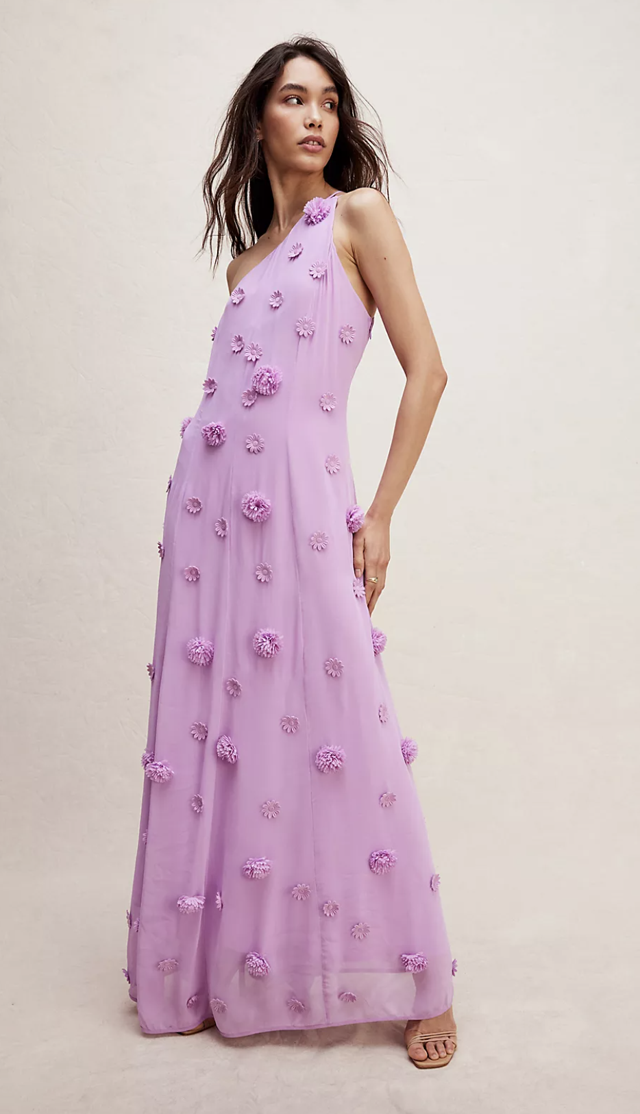 Light Purple 90s Maxi Dress by No Boundaries 