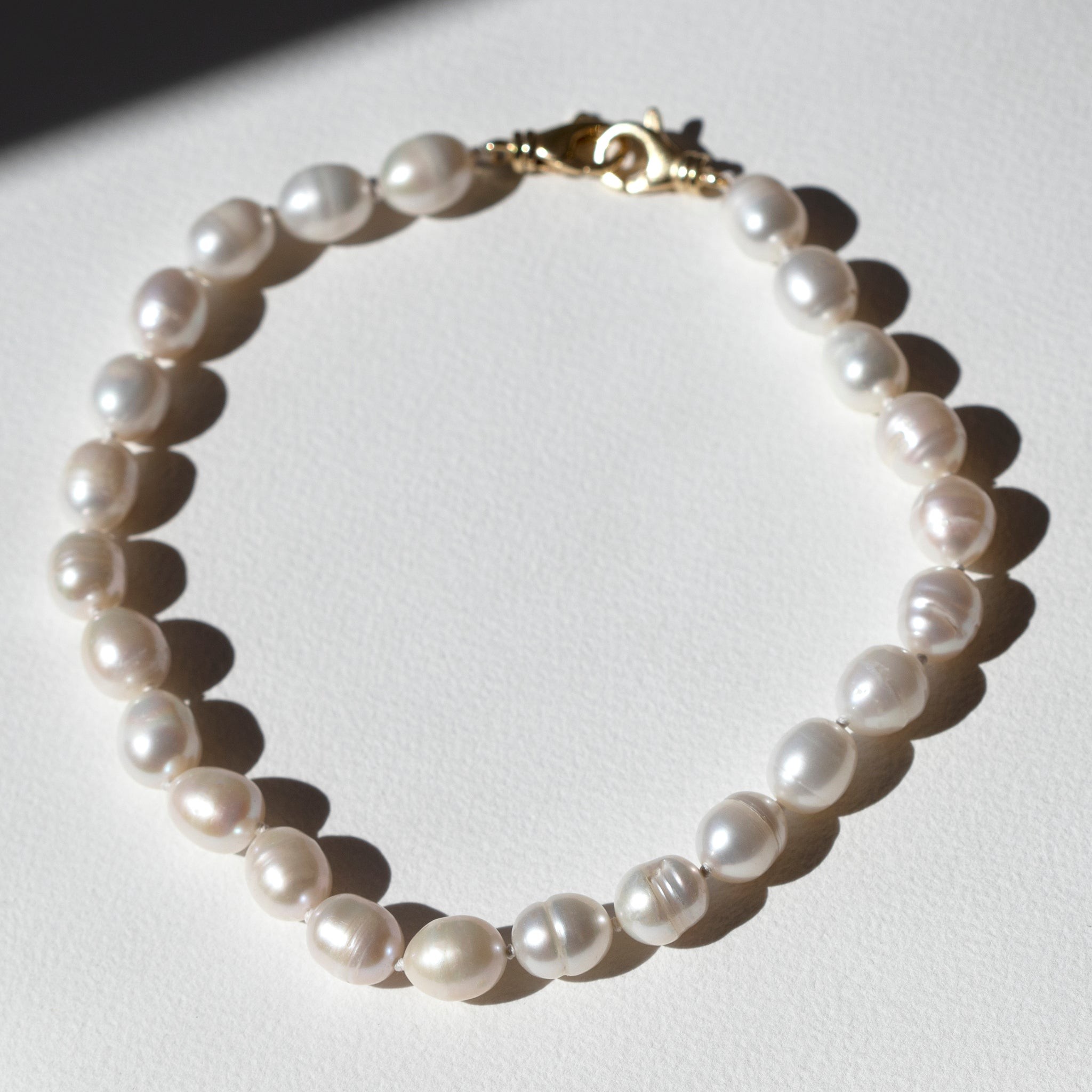 Elegant White Pearl Necklace and Mother's Day Gift and 