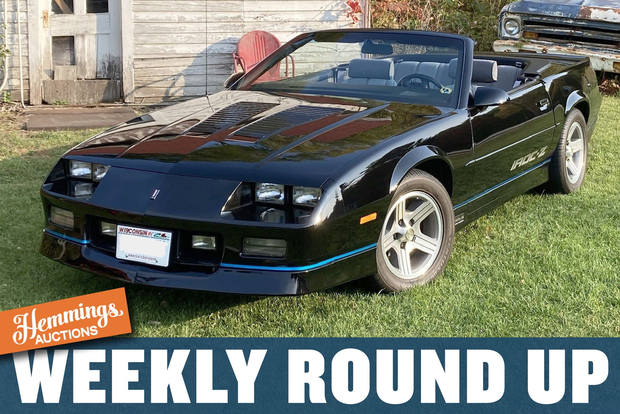 Hemmings Auctions Weekly Round Up: 1990 Chevrolet Camaro IROC-Z, 1948 Mercury Club Convertible, 1985 Porsche 944