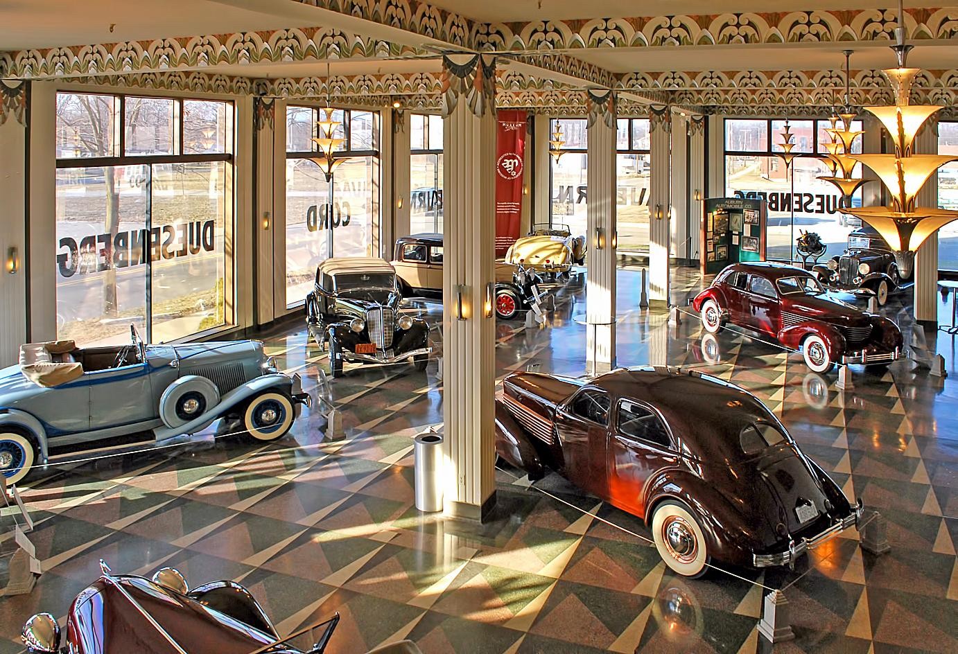 Restoration Begins on Auburn Cord Duesenberg Museum's Historic Building