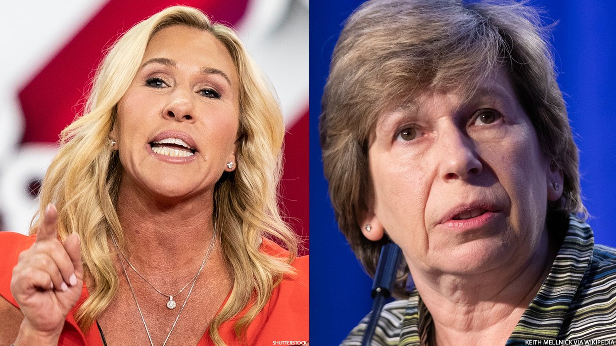 Marjorie Taylor Greene and Randi Weingarten
