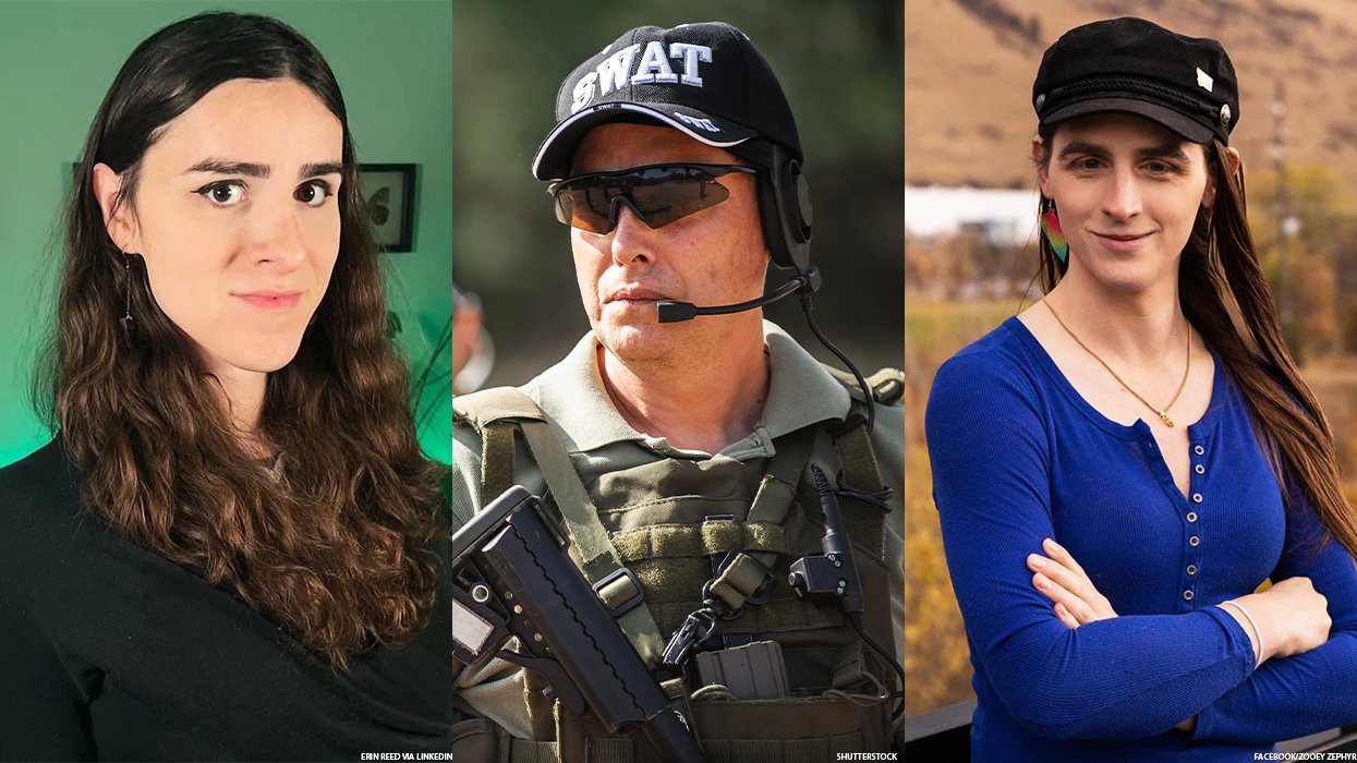 Erin Reed, a SWAT officer and Montana Rep. Zooey Zephyr