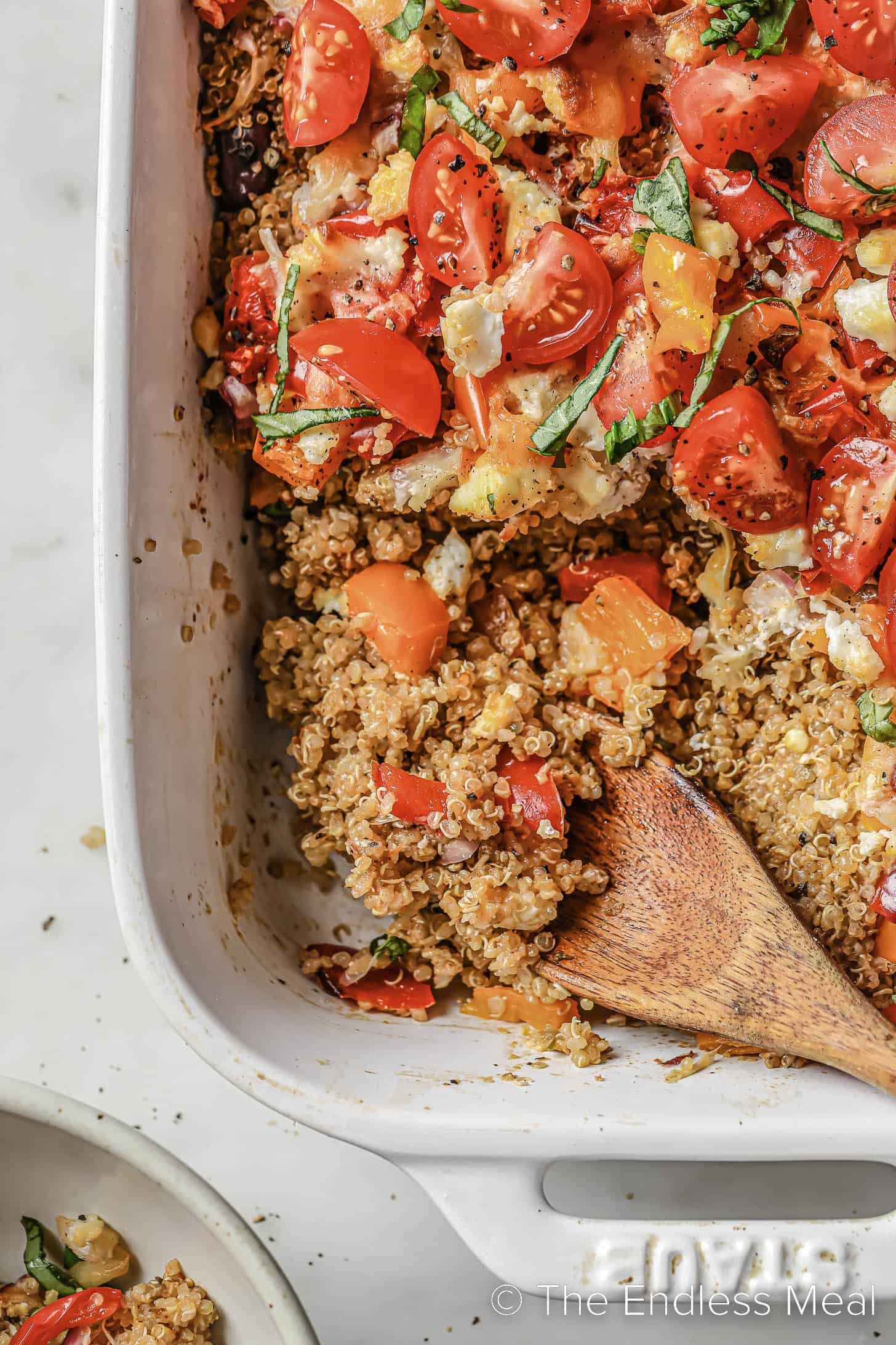 Dump-and-Bake Sausage, Red Beans and Rice Casserole - The Seasoned Mom