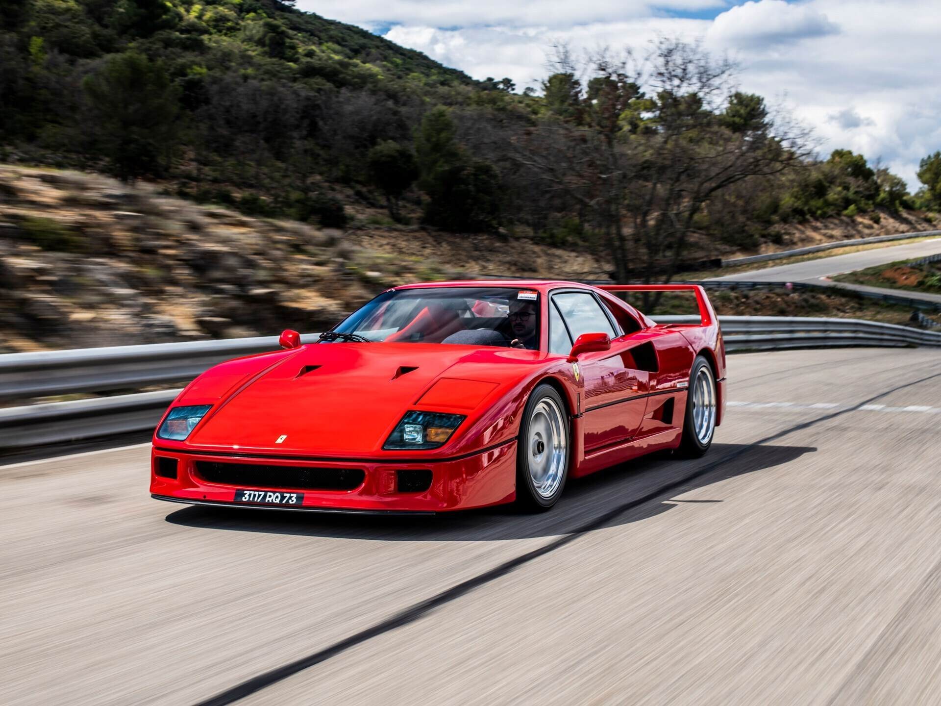 The Ferrari F40 Allocated New to Alain Prost is Now Up For Auction by RM Sotheby's