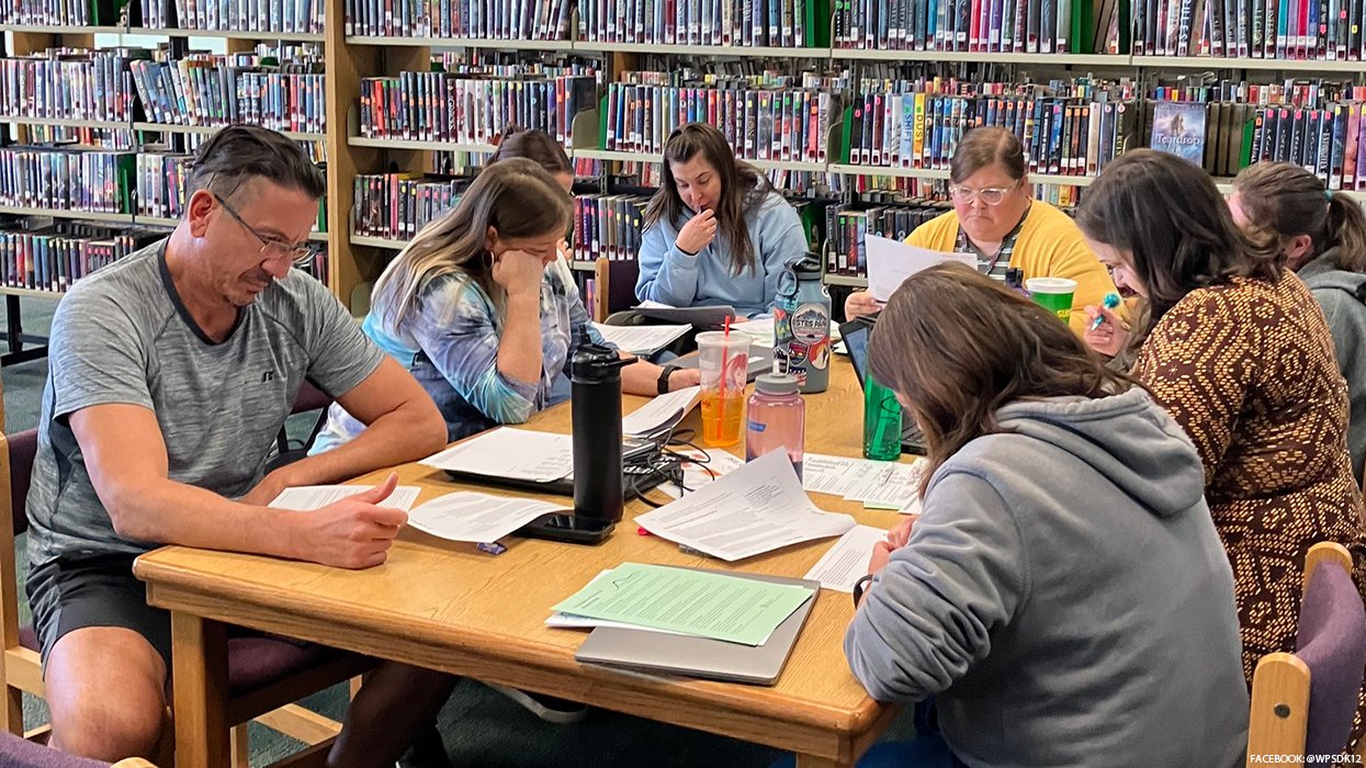 Woodland Park staffers at work