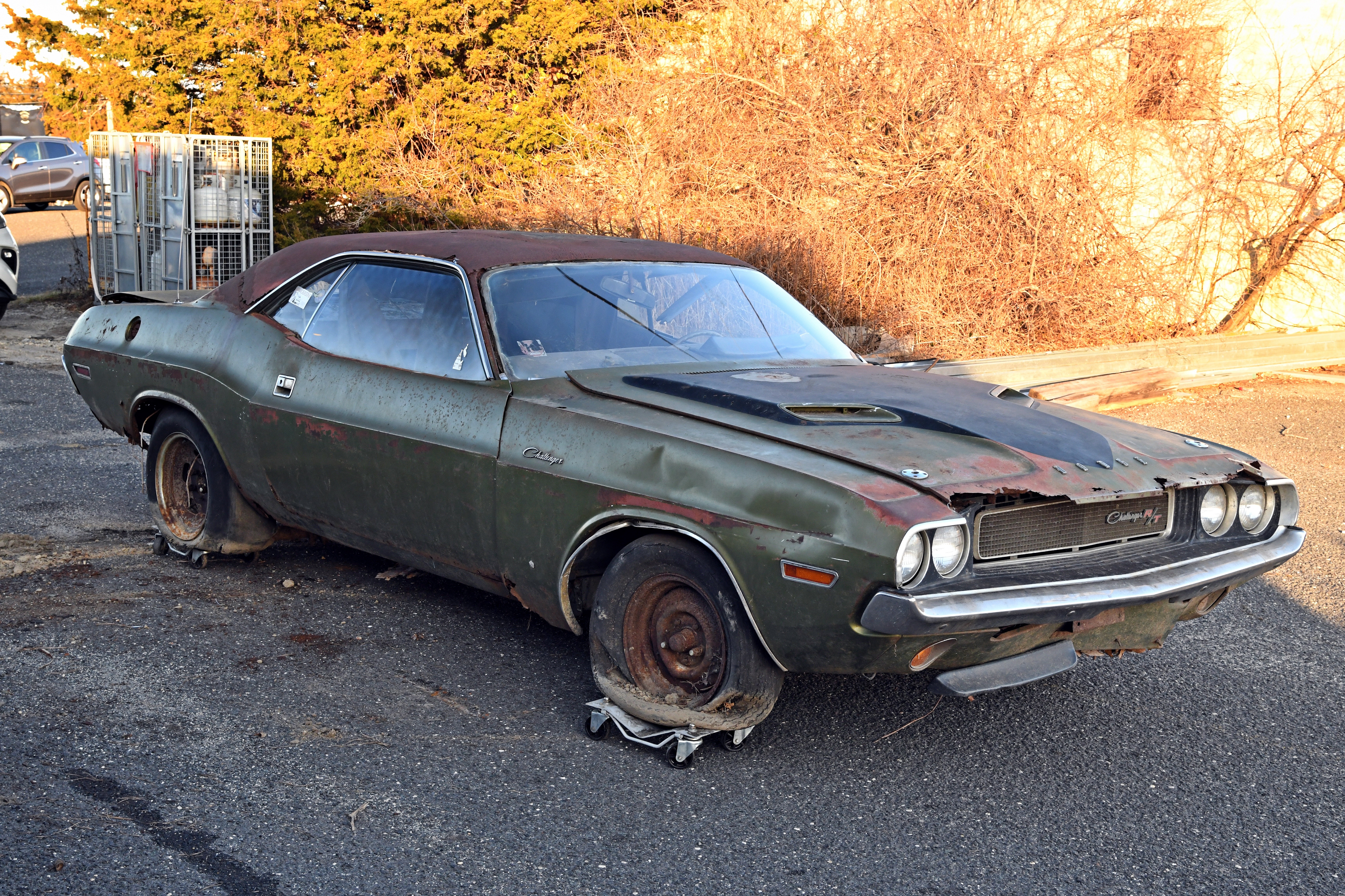 Unearthed: Crusty 1970 Dodge Challenger RT with a Six-Pack Surprise