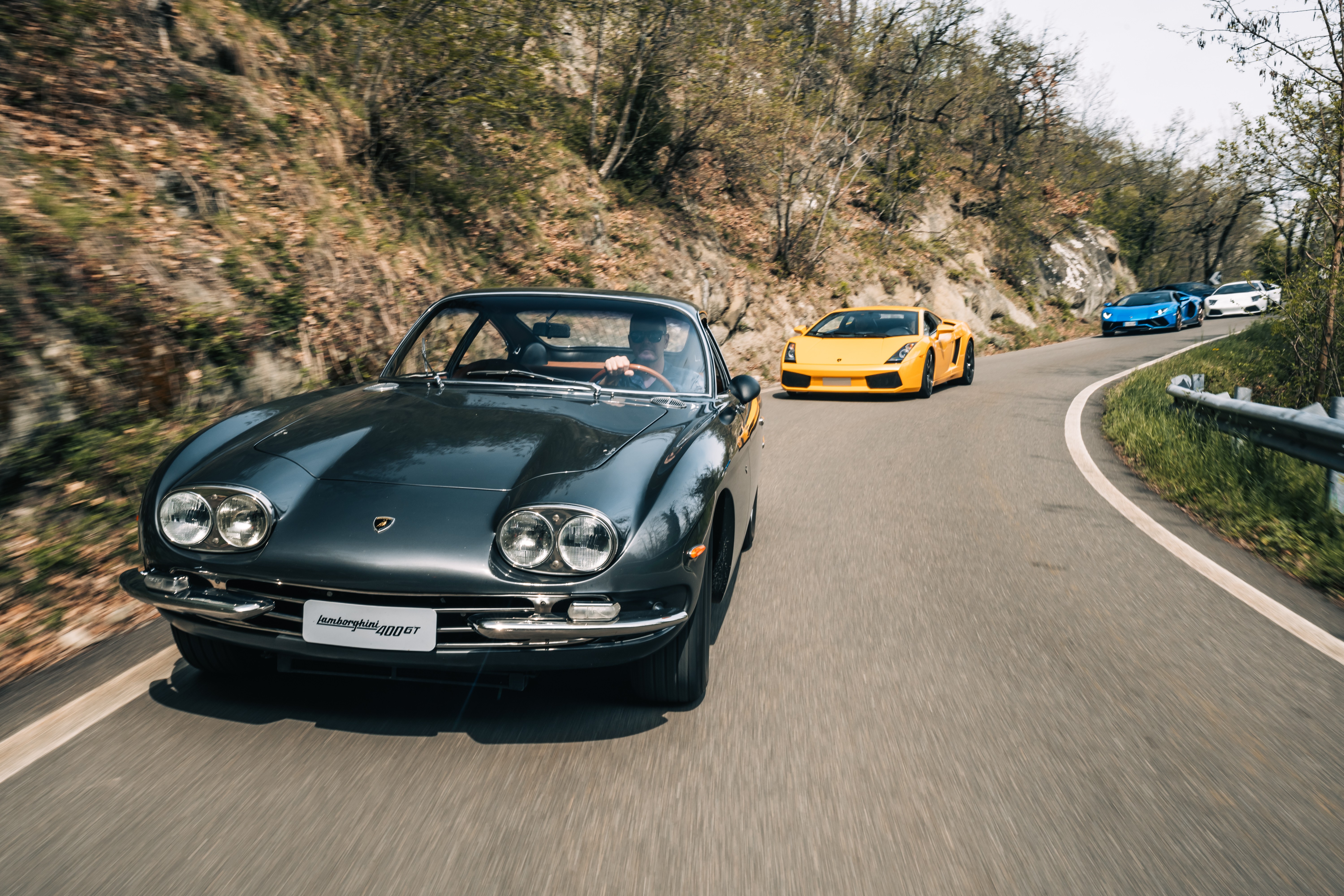 What it's Like to Drive a Dream Collection of Lamborghinis.