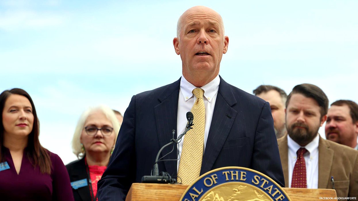 Montana Gov. Greg Gianforte