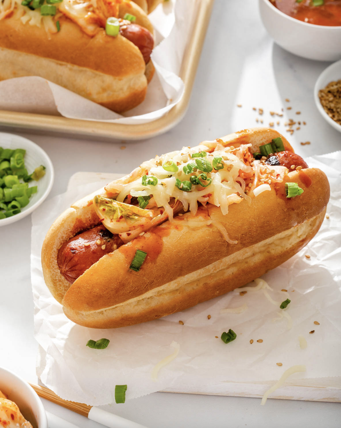 Gourmet Hot Dog Toppings and the California Hot Dog - Family Spice