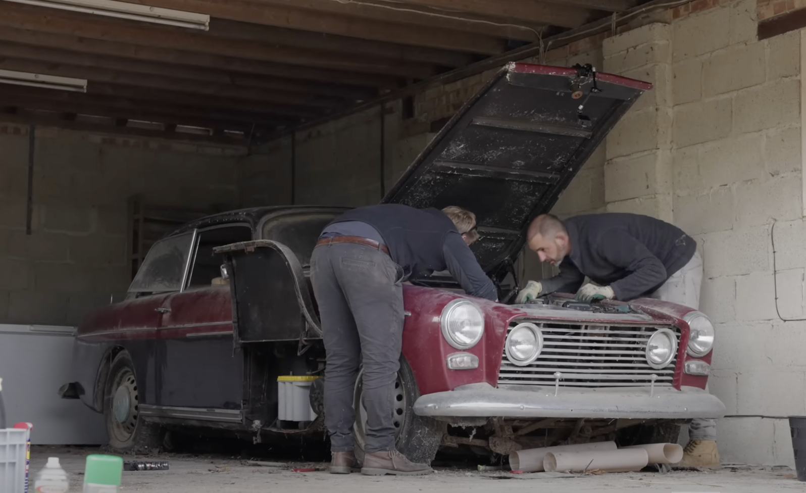 Video: Will it Run? This Rare Bristol 408 V8 Muscle Car Barn Find Sat for 40 Years