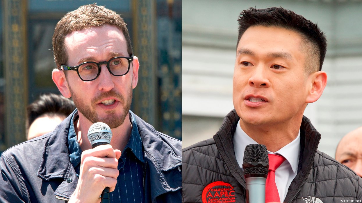 Scott Wiener and Evan Low