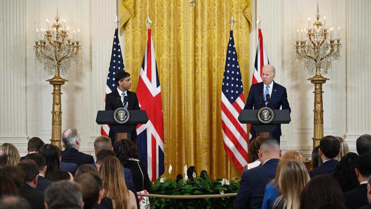 Rishi Sunak and Joe Biden