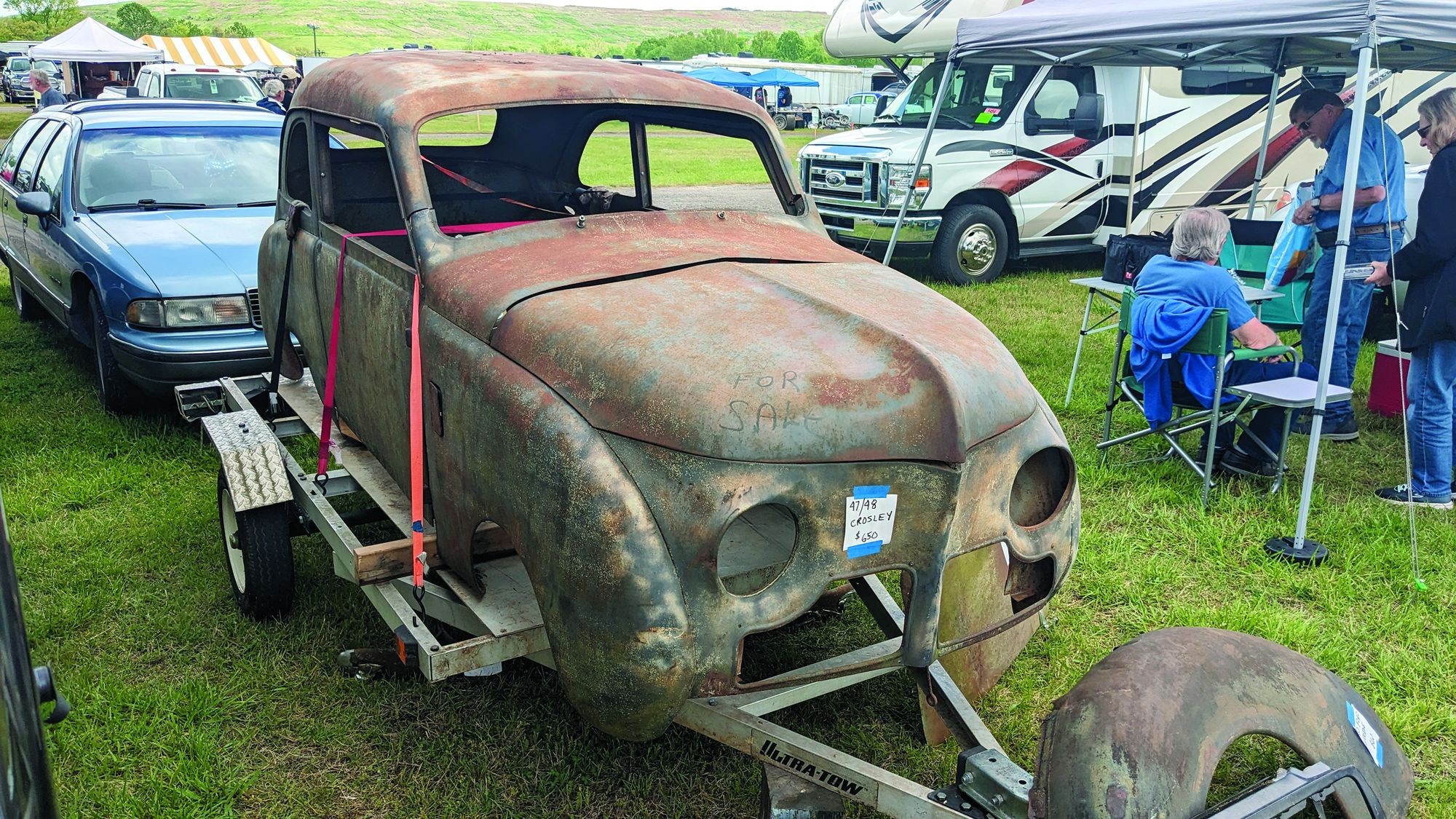 This Stripped 1940s Crosley Body Holds Both History And Project Potential