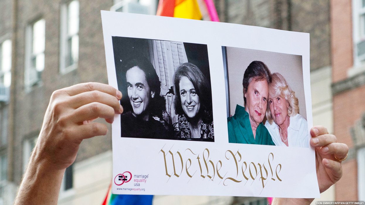 Photos of Thea Spyer and Edie Windsor