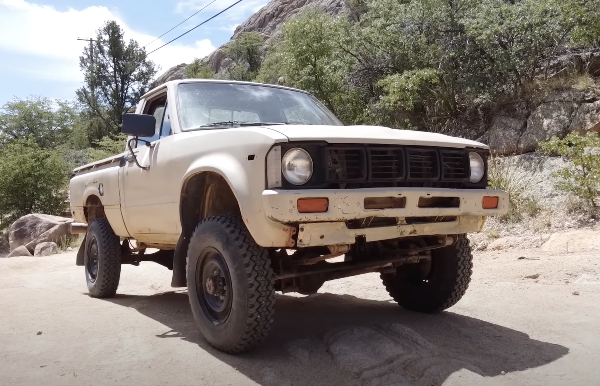 Video: One-Million Mile 1980 Toyota Hilux Pickup is Still Off-Roading with its Original Owner