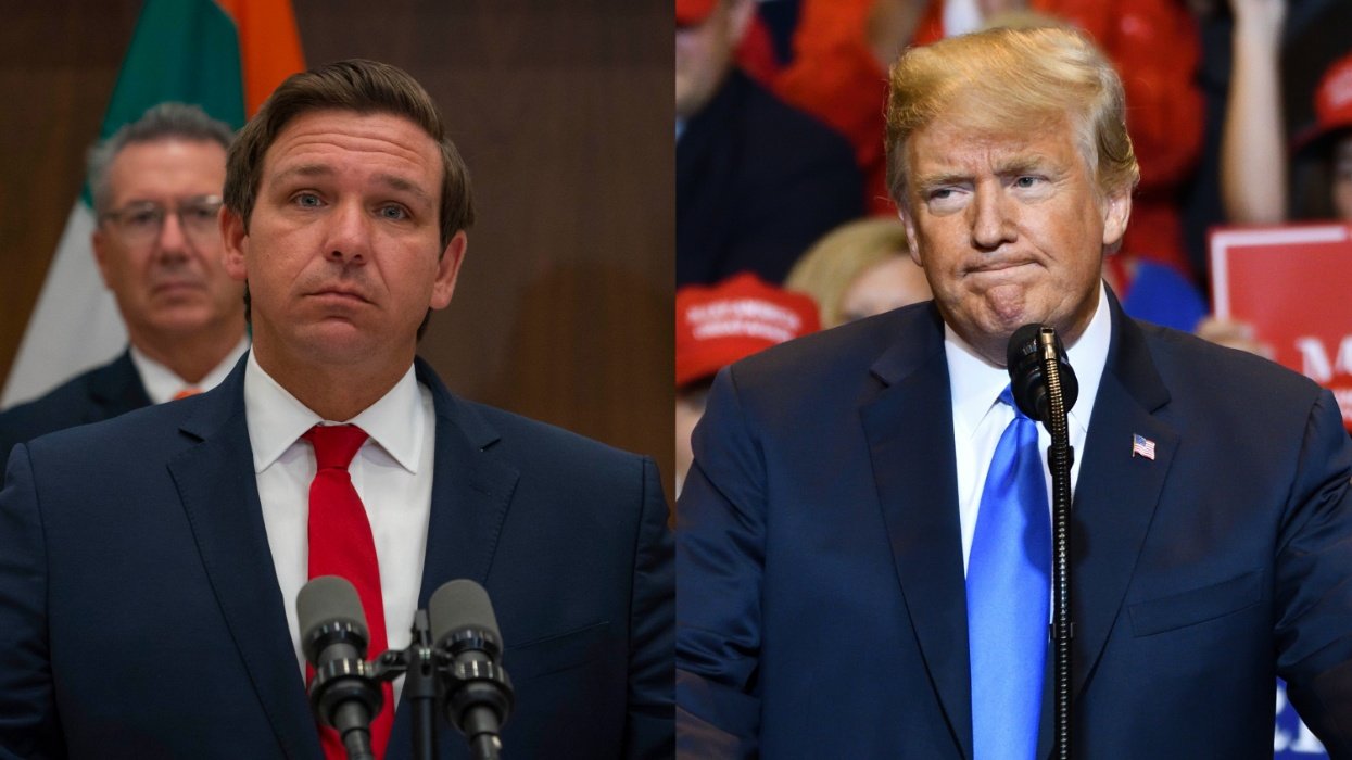 DeSantis and Trump