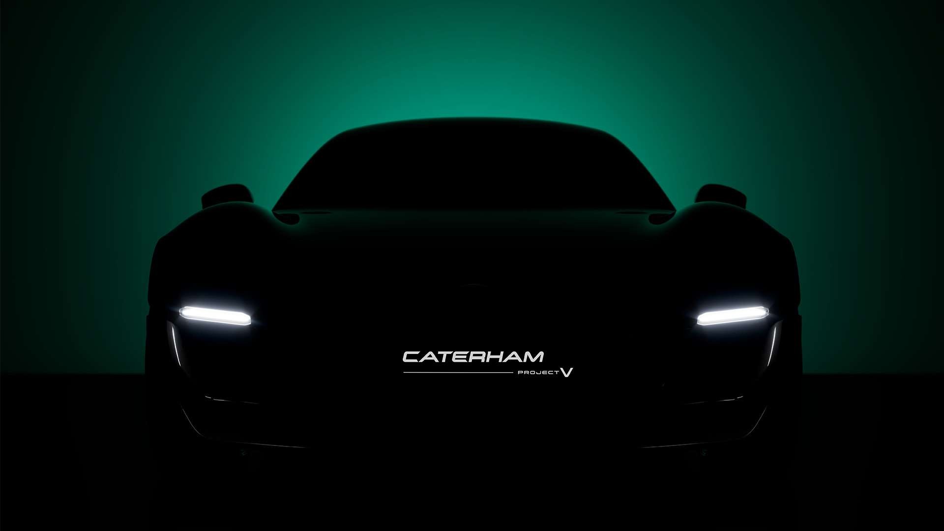 Video: Caterham Teases Project V Electric Sports Car Concept Before 2023 Goodwood Festival of Speed Debut