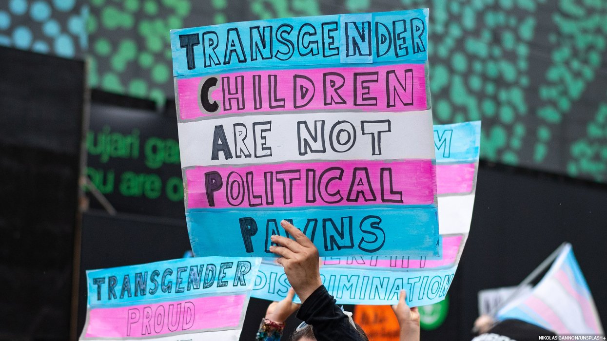 Pro-transgender protest