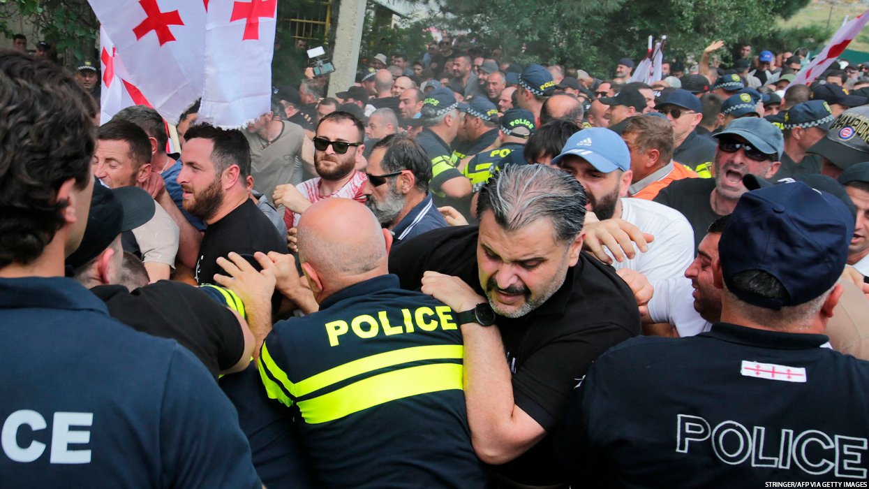 Violent Mobs Forces Evacuation at Pride Celebration in Georgia