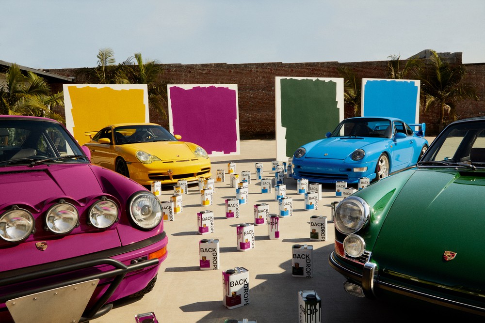 Porsche Provides Sports Car Inspired Paint Colors for Interior Home or Garage Use