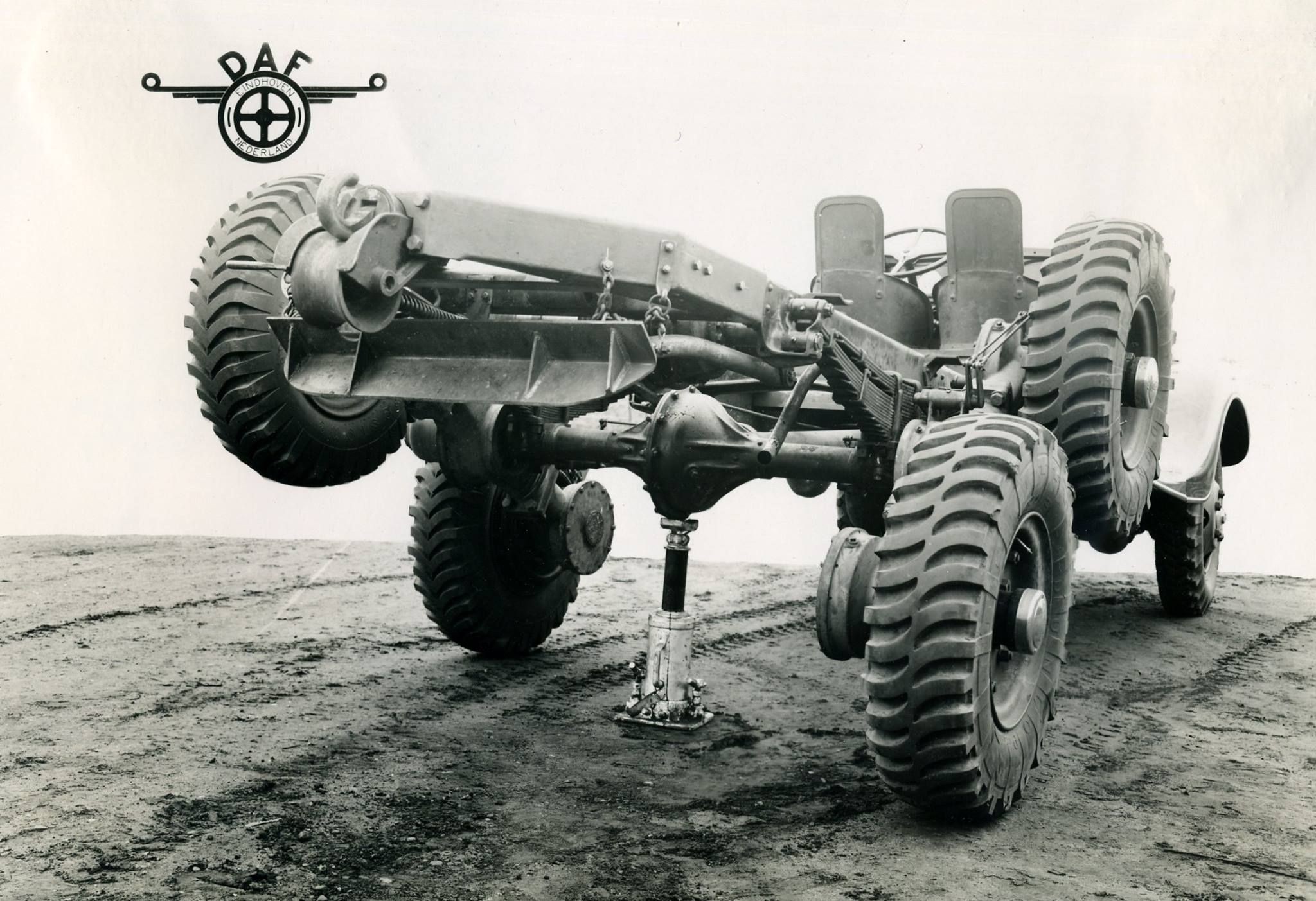 How a Dutch Company Made WWII Fords Articulate Like Rockcrawlers