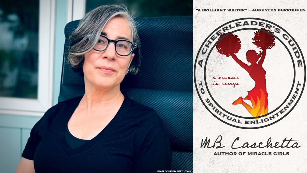 MB Caschetta and book cover