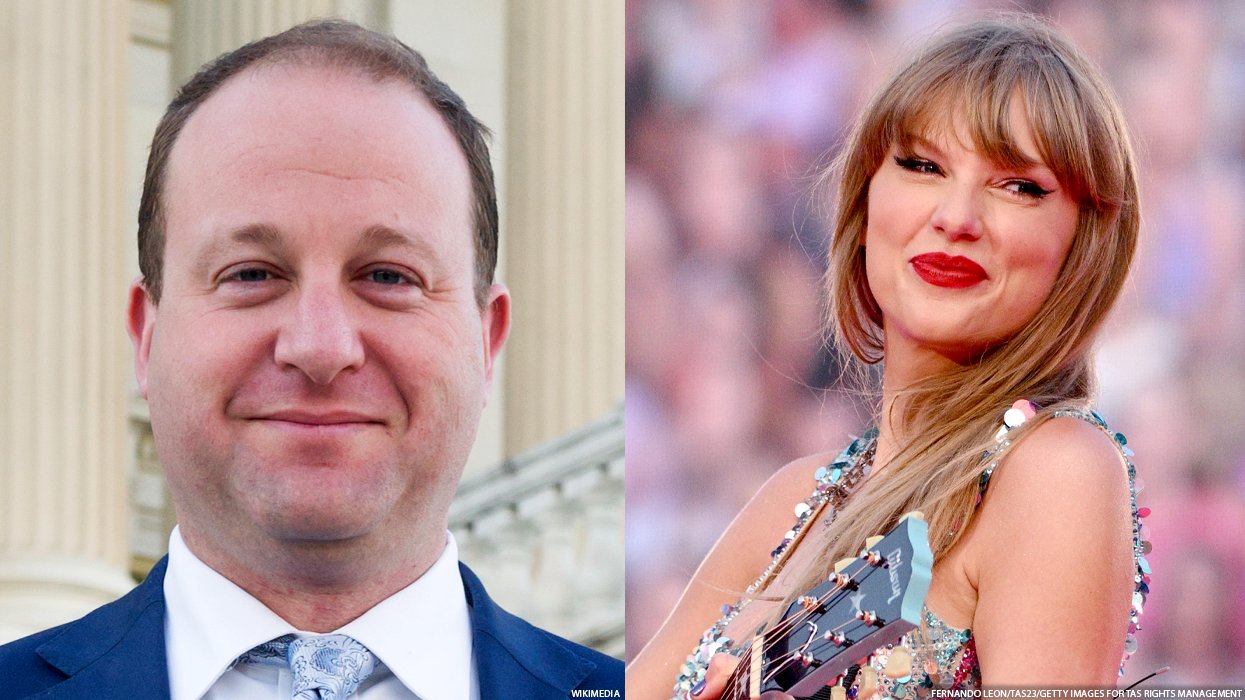 Jared Polis and Taylor Swift