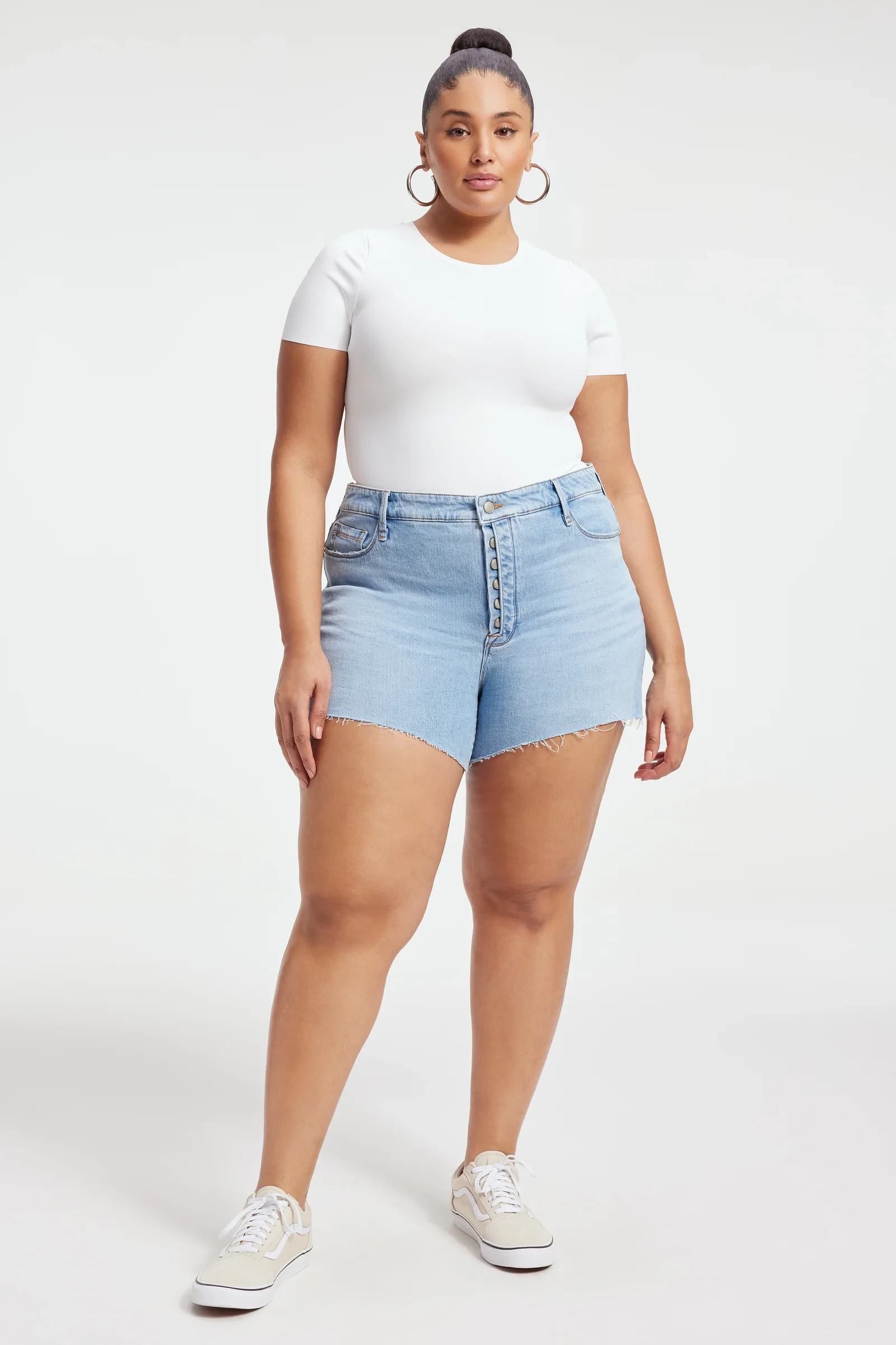 22 Of The Best High-Waisted Denim Shorts For Summertime - Brit + Co