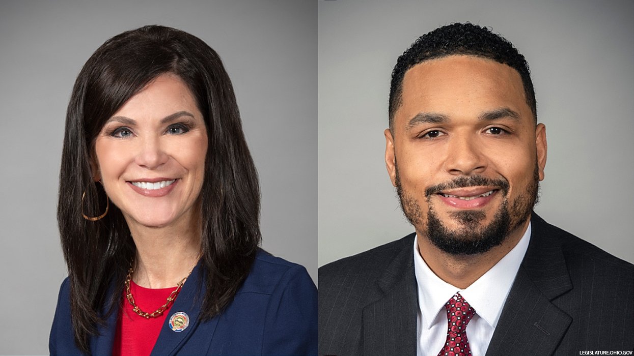 Ohio Reps. Angela King and Josh Williams