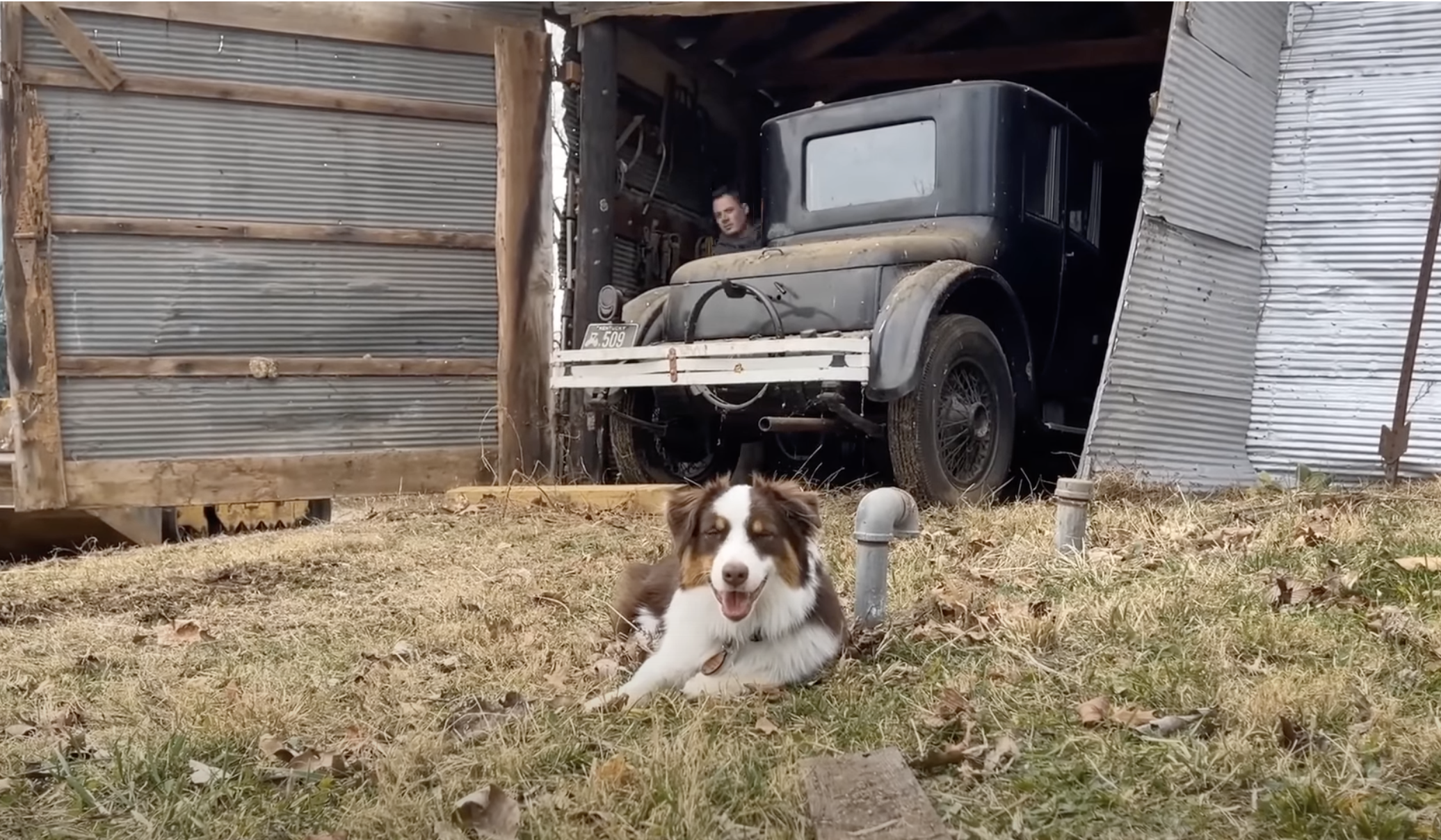 Video: Watch a 1924 Dodge Barn Find Start and Drive After 83 Years of Storage