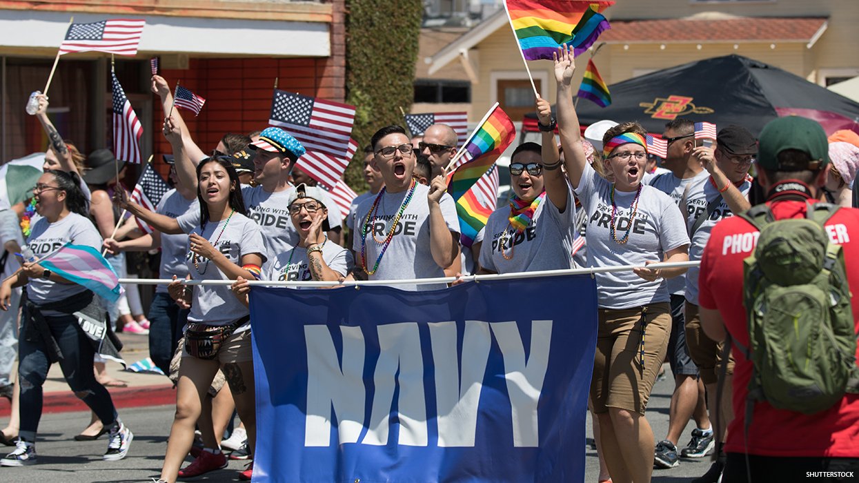 Proud LGBTQ+ Service Members