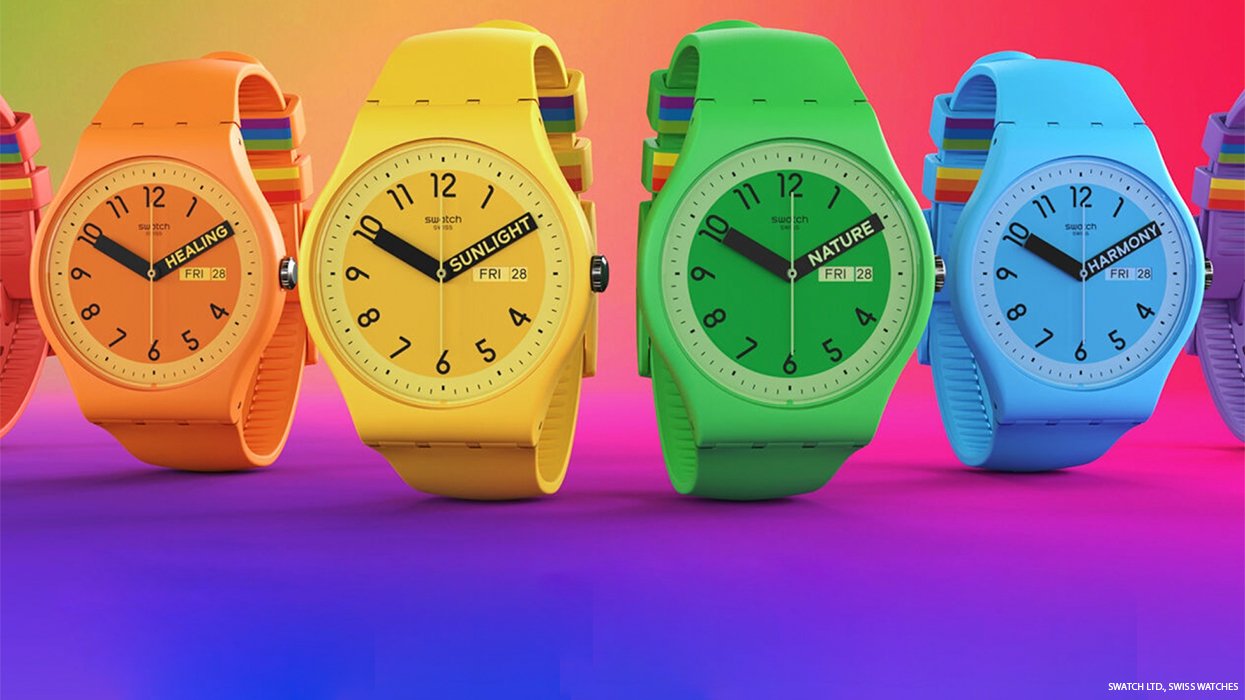 Swatch Pride watches