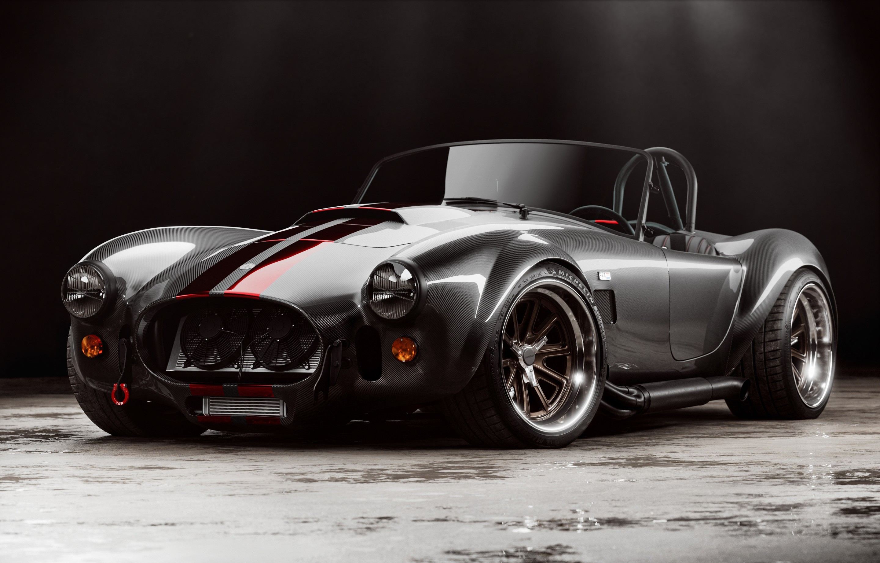 Sneak Peek: 60th Anniversary Carbon Fiber Shelby Cobra Race Car Revealed