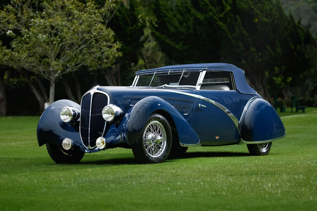 This 1936 Delahaye 135 Competition Convertible is One of Figoni's Famous Cars