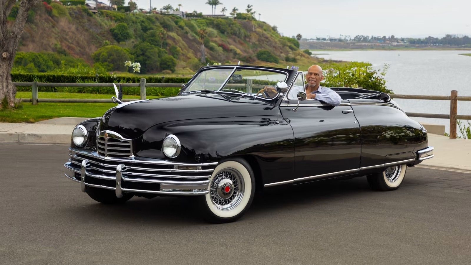 NBA Legend Kareem Abdul-Jabbar's 1948 Packard Super 8 Convertible Victoria Heads to Monterey