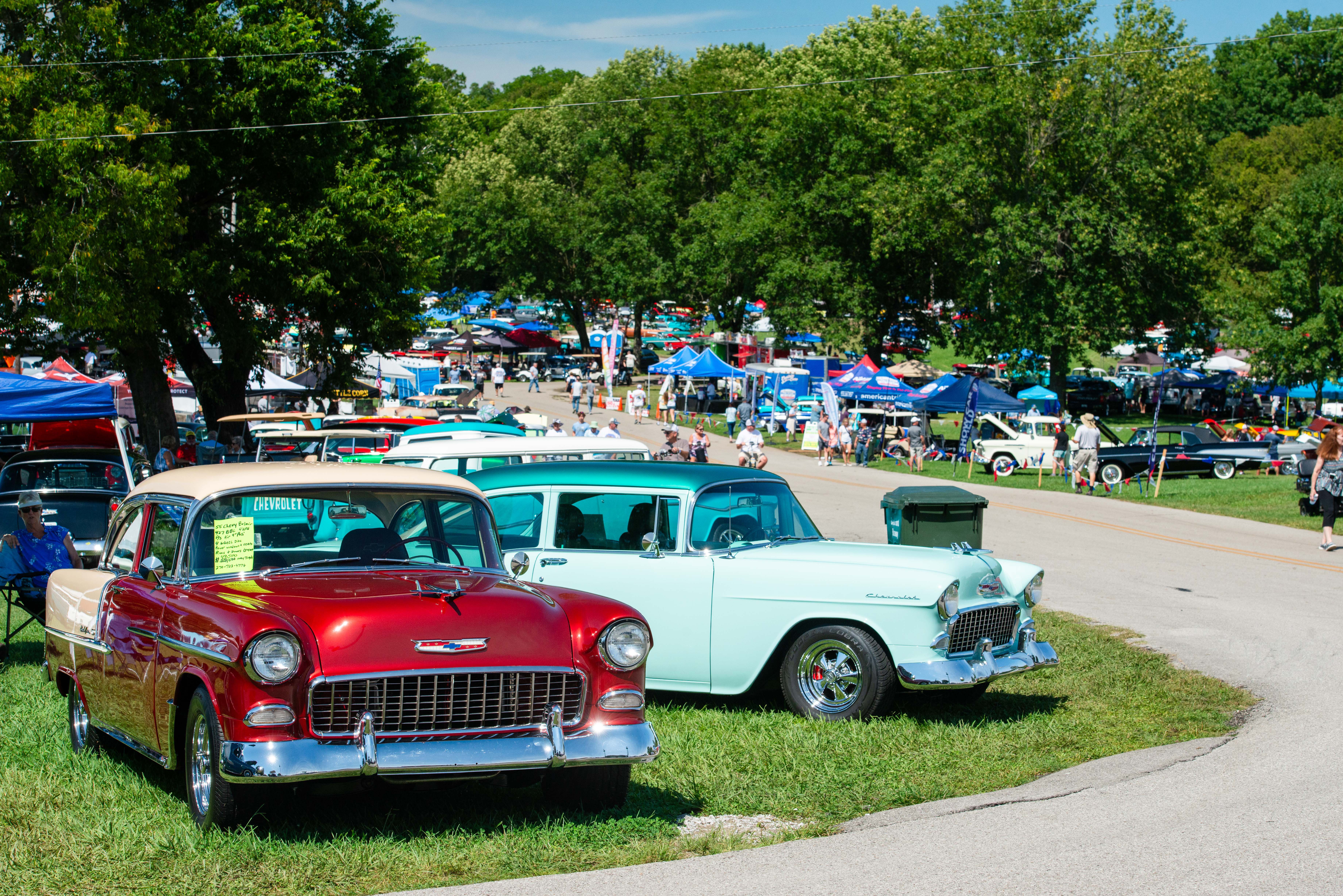 Tri-Five Nationals Draw Record Atttendance of '55, '56, and '57 Chevys!