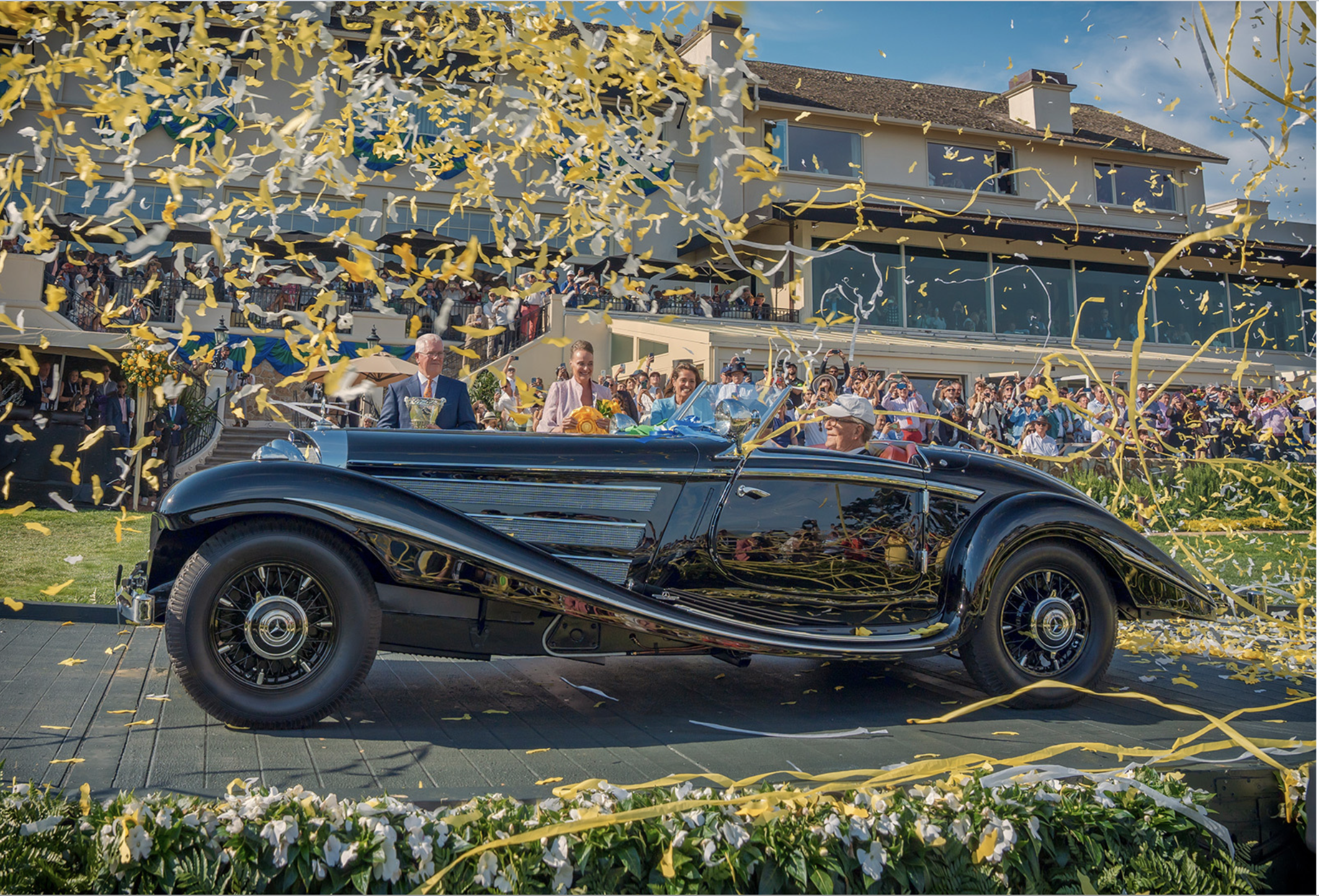 1937 Mercedes-Benz 540K Special Roadster Earns Best of Show at the 2023 Pebble Beach Concours d'Elegance
