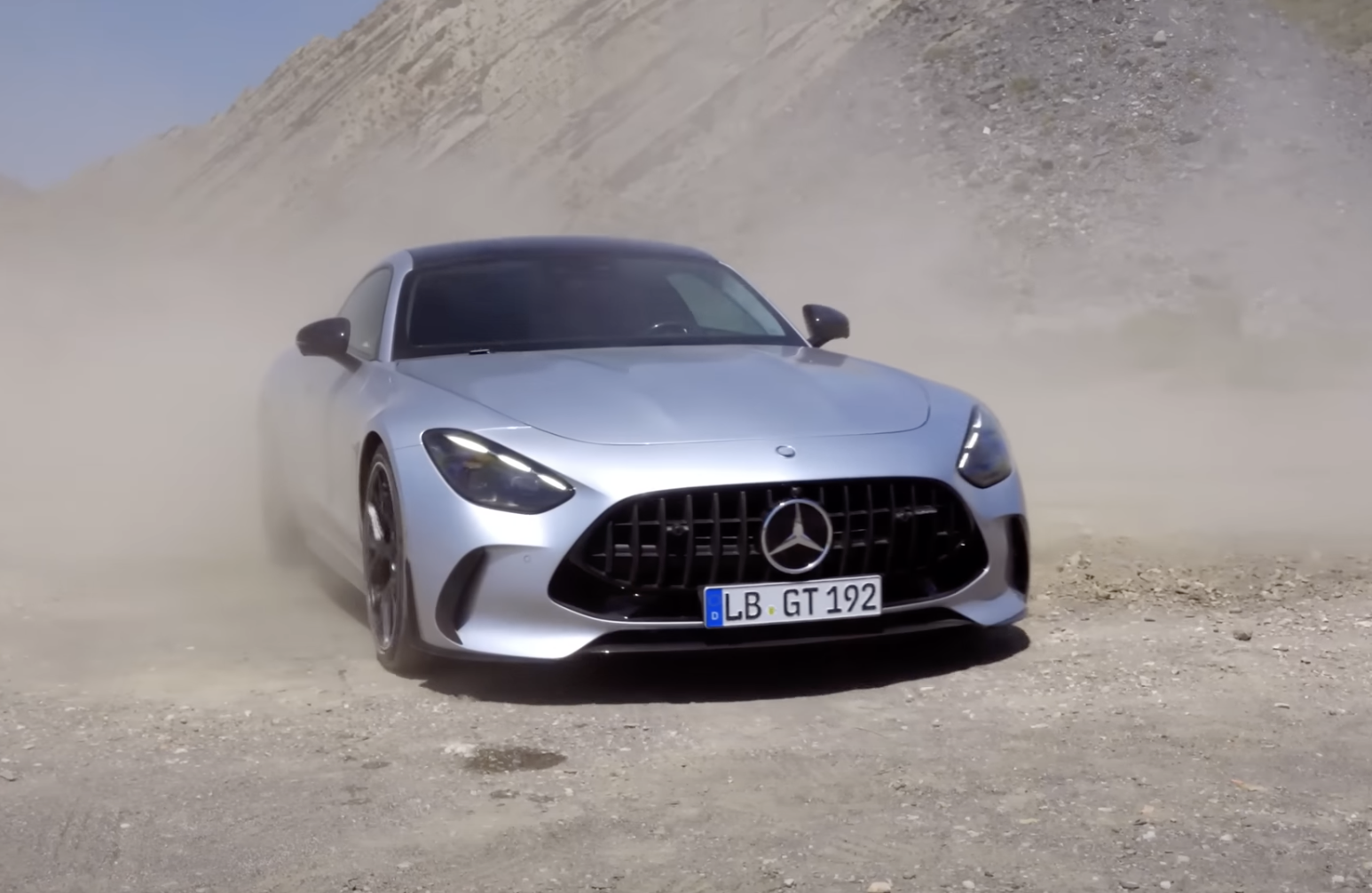Video: Watch F1 Driver Lewis Hamilton Put the 2024 Mercedes-AMG GT Coupe to the Test
