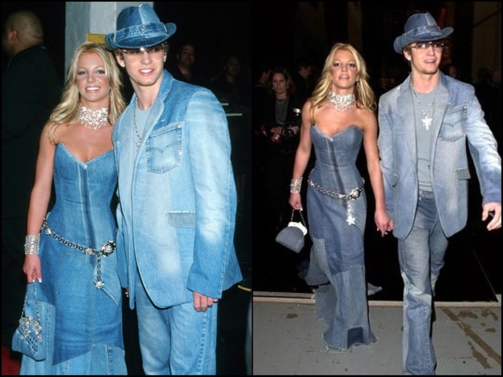 justin timberlake britney spears denim never forget