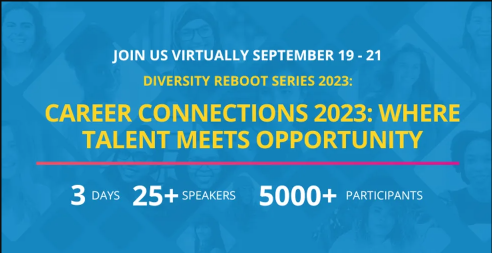 Diversity Reboot 2023 Career Connections 2023 Where Talent Meets