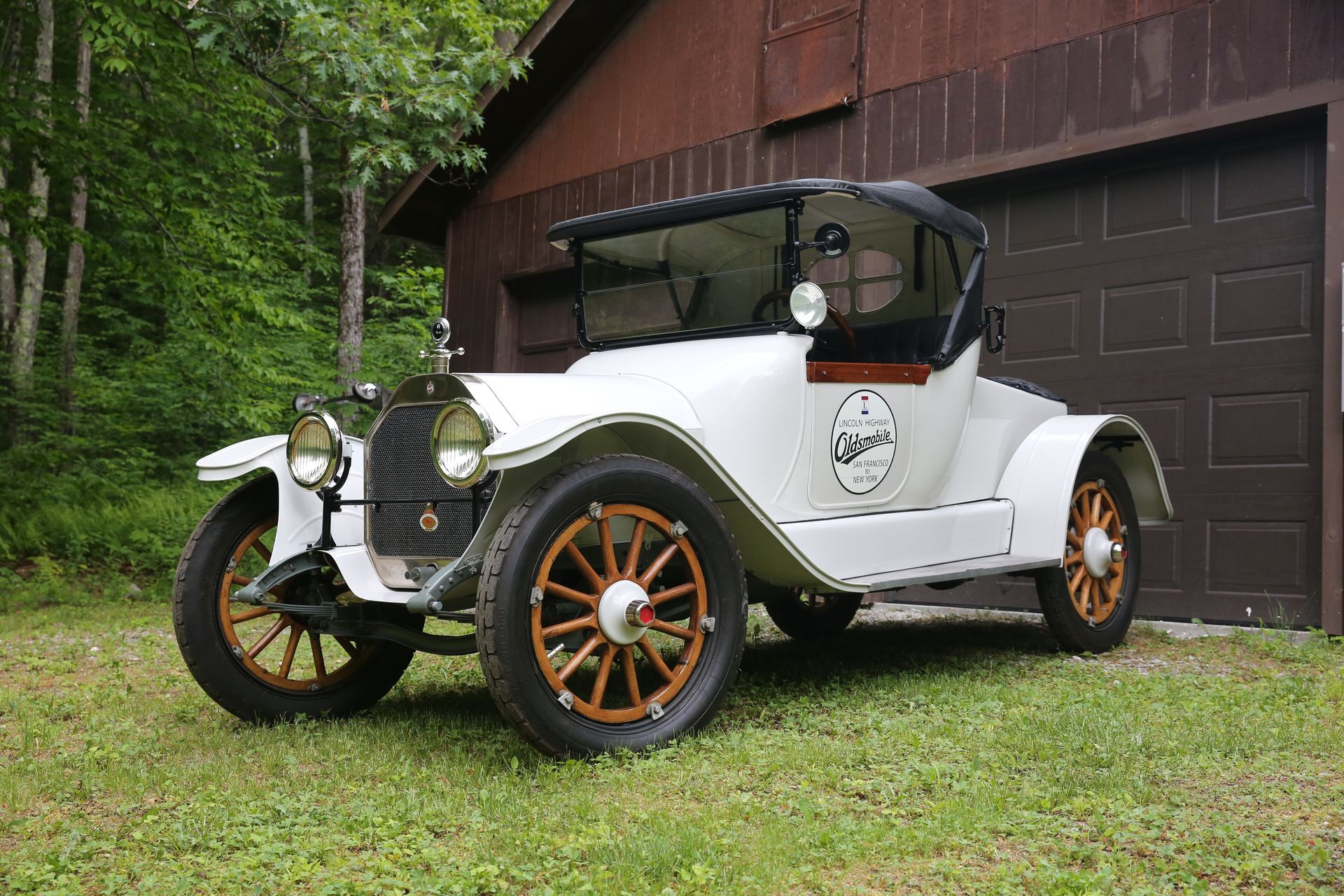 This Pair Of 1916 Oldsmobile Model 44s from The John McTaggart Collection Was Remanufactured From Parts