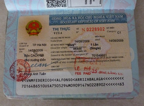How To Fill In The Vietnam Visa Application Form 3669