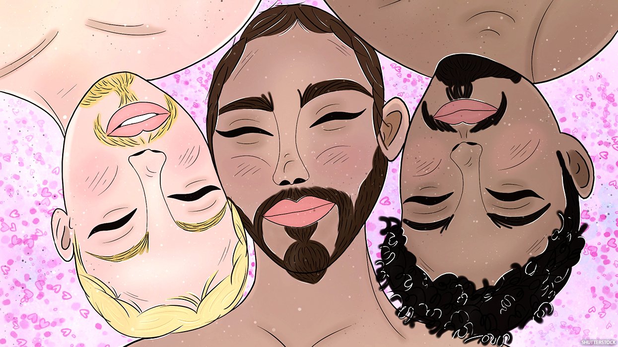 A queer throuple
