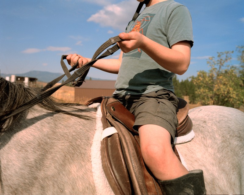 Horse and Rider, Troy, Idaho