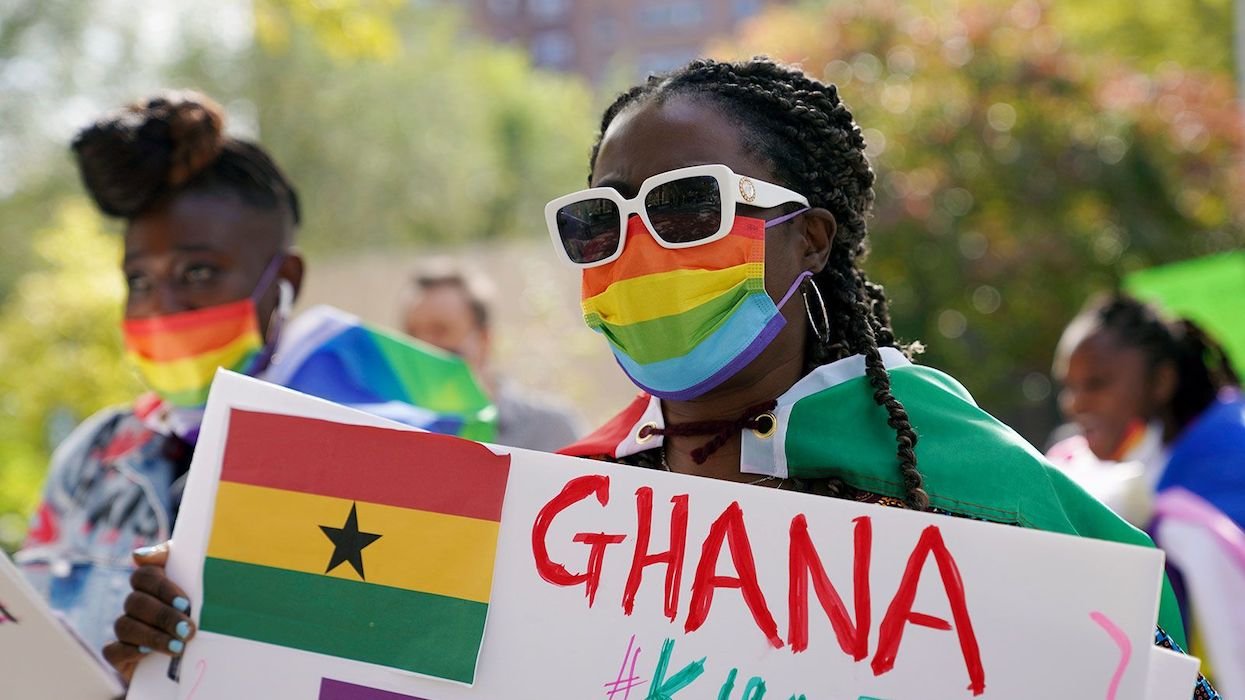 Ghana protest in New York