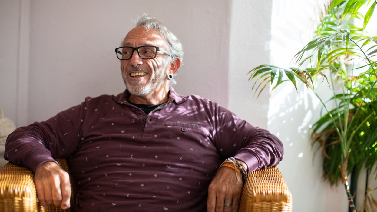 Older man living with HIV